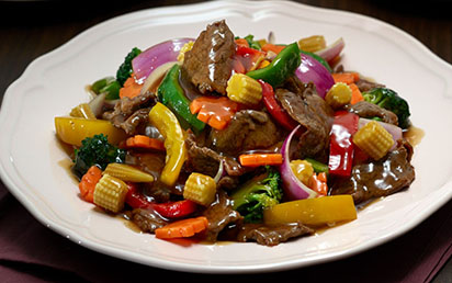 Sauté de Boeuf aux Légumes